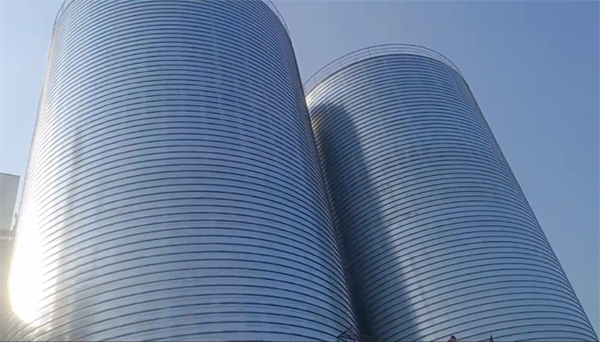 丰满2座混凝土高架卷板仓